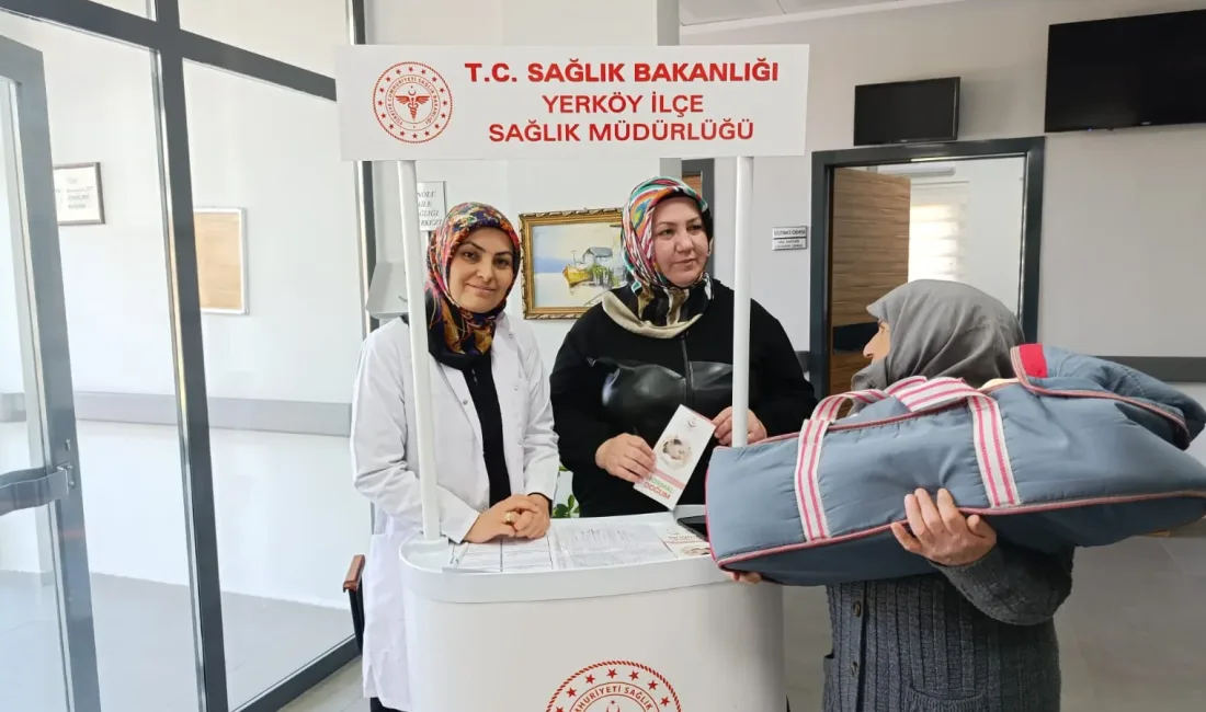 Yerköy İlçe Sağlık Müdürlüğü, normal doğumun teşvik edilmesi ve sezaryen