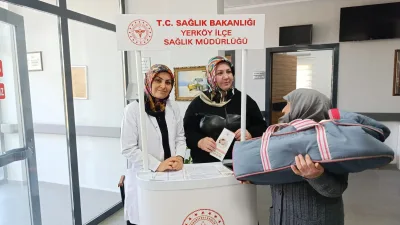 Yerköy İlçe Sağlık Müdürlüğü, normal doğumun teşvik edilmesi ve sezaryen