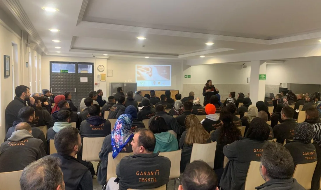 Yozgat İl Jandarma Komutanlığı ekipleri, Yerköy'deki tekstil fabrikası çalışanlarına aile