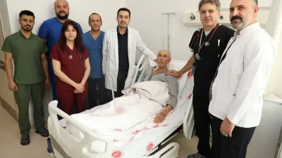 Yozgat Bozok Üniversitesi Hastanesi, kalpte tespit edilen 3 cm'lik tümörü