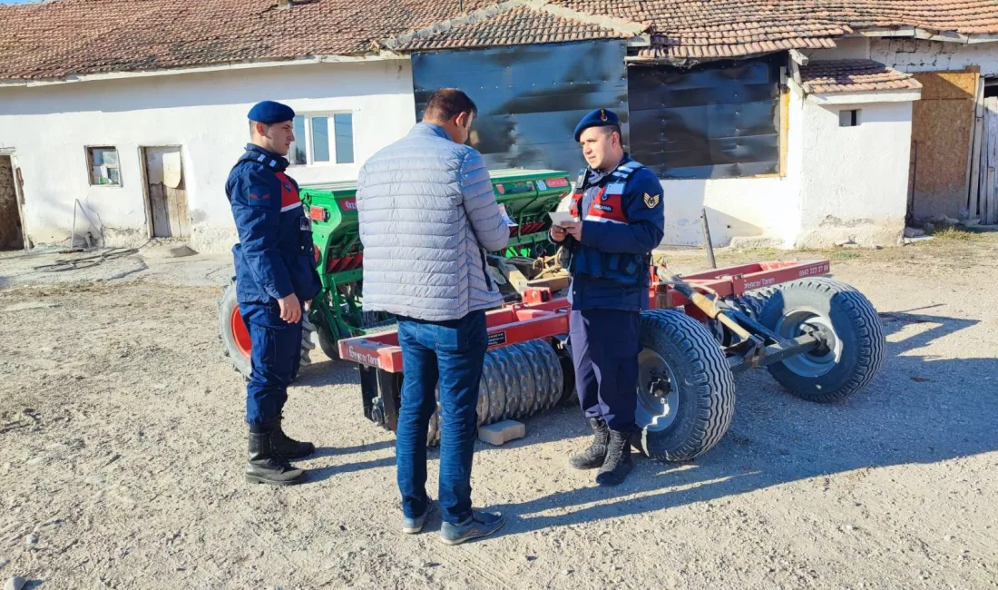 Yozgat İl Jandarma Komutanlığı, Boğazlıyan ilçesinde çiftçilere yönelik “Açıkta Bırakılan