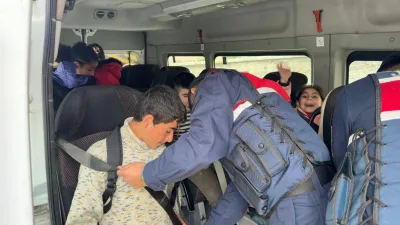 Yozgat İl Jandarma Komutanlığı, Boğazlıyan Karayolu üzerinde emniyet kemeri denetimi