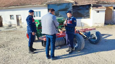 Yozgat İl Jandarma Komutanlığı, Boğazlıyan ilçesinde çiftçilere yönelik “Açıkta Bırakılan