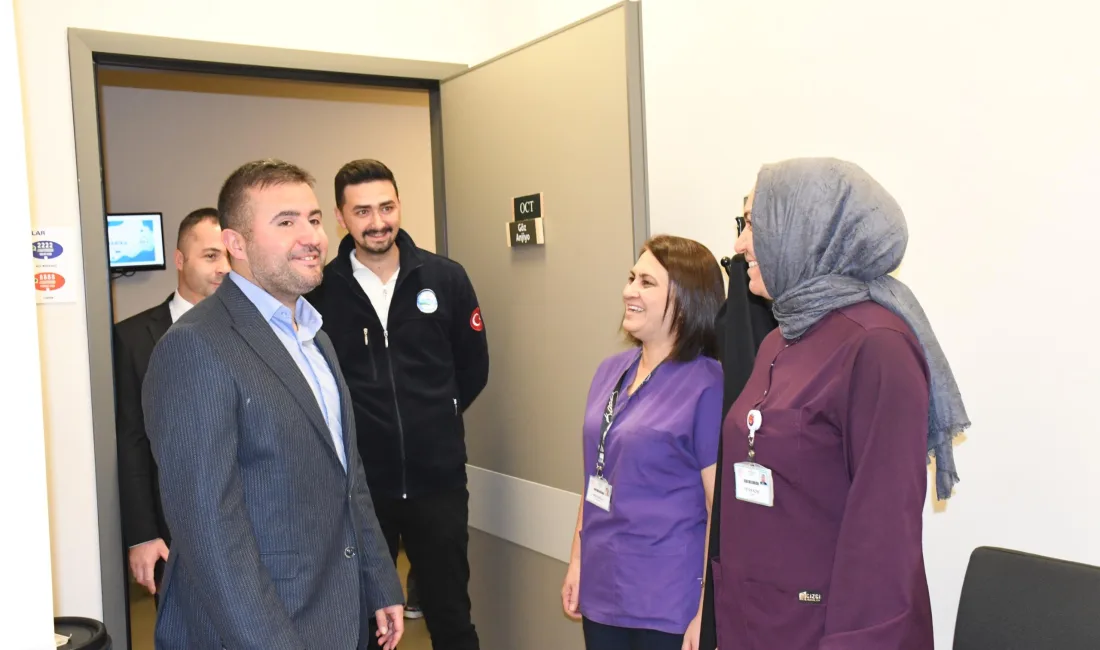 Yozgat Şehir Hastanesinde Poliklinik Hizmetlerinde Denetim Yapıldı Yozgat Şehir Hastanesi Başhekimi Uz. Dr. Mustafa Kozan, poliklinik hizmetlerinin