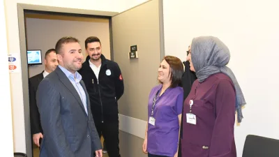 Yozgat Şehir Hastanesi Başhekimi Uz. Dr. Mustafa Kozan, poliklinik hizmetlerinin