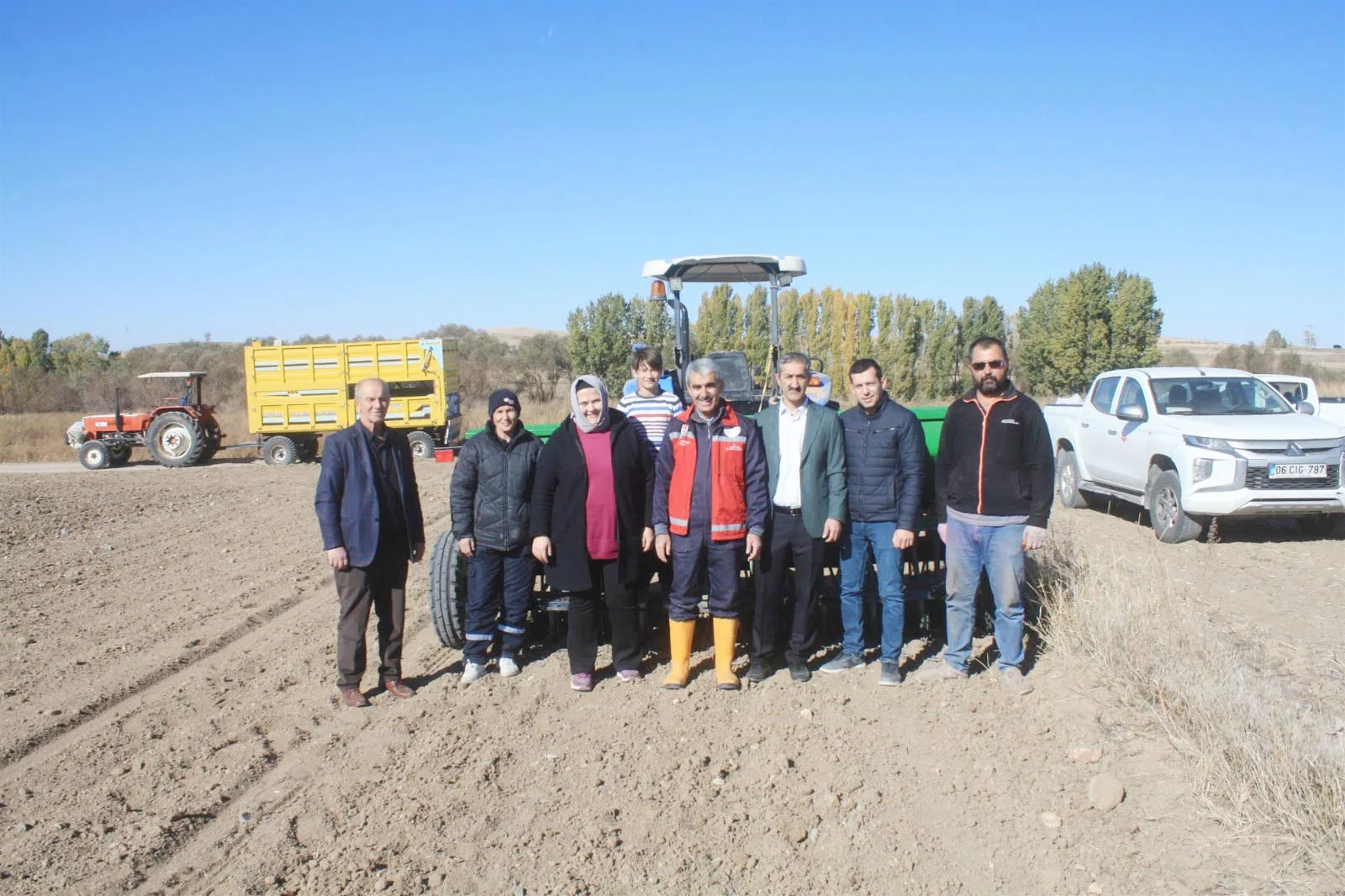 Yozgat’ta yerli tohum kullanımını artırmak amacıyla 7 ilçede, 23 köy