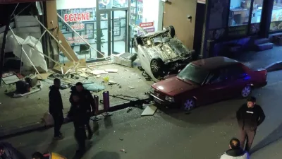 Yozgat’ın Çekerek ilçesinde alkollü olduğu iddia edilen sürücü, hızlı araç