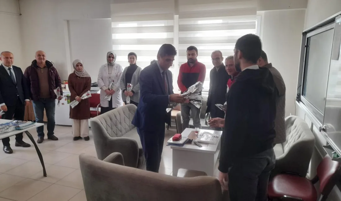 Yerköy İlçe Kaymakamı Muharrem Coşgun ve İlçe Milli Eğitim Müdürü