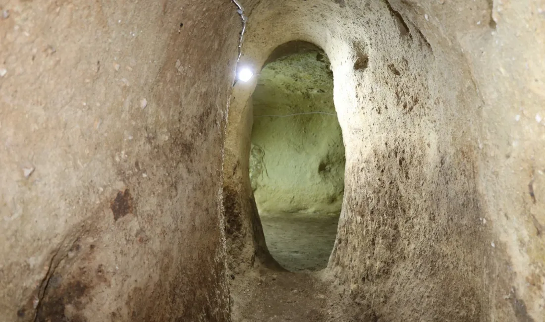 Yozgat’ın Boğazlıyan ilçesinin Özler köyünde bulunan yeraltı şehri, milattan sonra