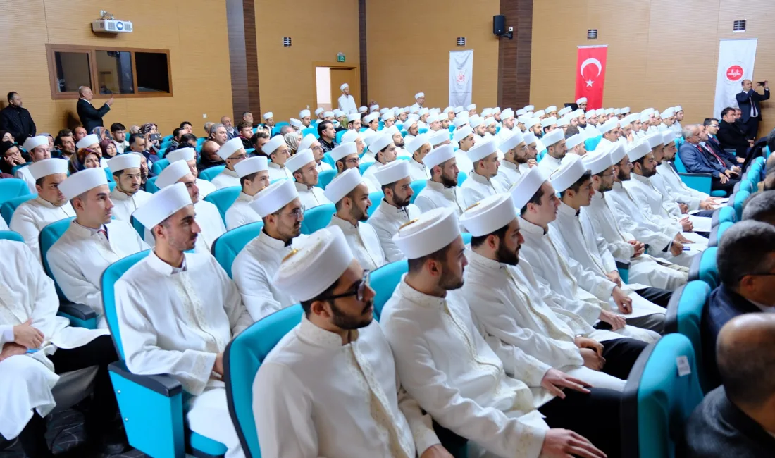 Yozgat Şehit İbrahim Yılmaz Dini İhtisas Merkezi'nde eğitimlerini tamamlayan 133