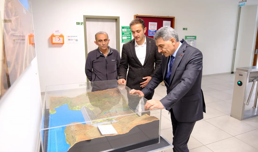 Yozgat Valisi Mehmet Ali Özkan, DSİ 123. Şube Müdürlüğü’nü ziyaret