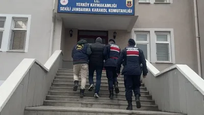 Yozgat İl Jandarma Komutanlığı, Yerköy ilçesinde gerçekleştirdiği operasyonla, hakkında kesinleşmiş