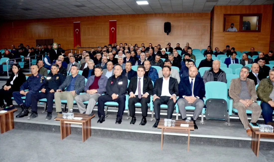 Yozgat Valiliği koordinesinde düzenlenen hizmet içi eğitimlerde, kamu personeli ve