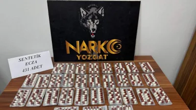 Yozgat Emniyet Müdürlüğü Narkotik Suçlarla Mücadele Şube Müdürlüğü ekiplerinin gerçekleştirdiği