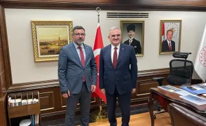 Yerköy Belediye Başkanı Av. Fatih Arslan, İçişleri Bakan Yardımcısı Münir