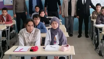 Yerköy İlçe Milli Eğitim Müdürü Necmettin Sağlam, okul ziyaretleri kapsamında