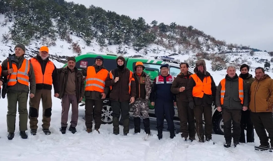 Yozgat İl Jandarma Komutanlığı, Kartal Devlet Avlağı'nda avlanan Polonya vatandaşı