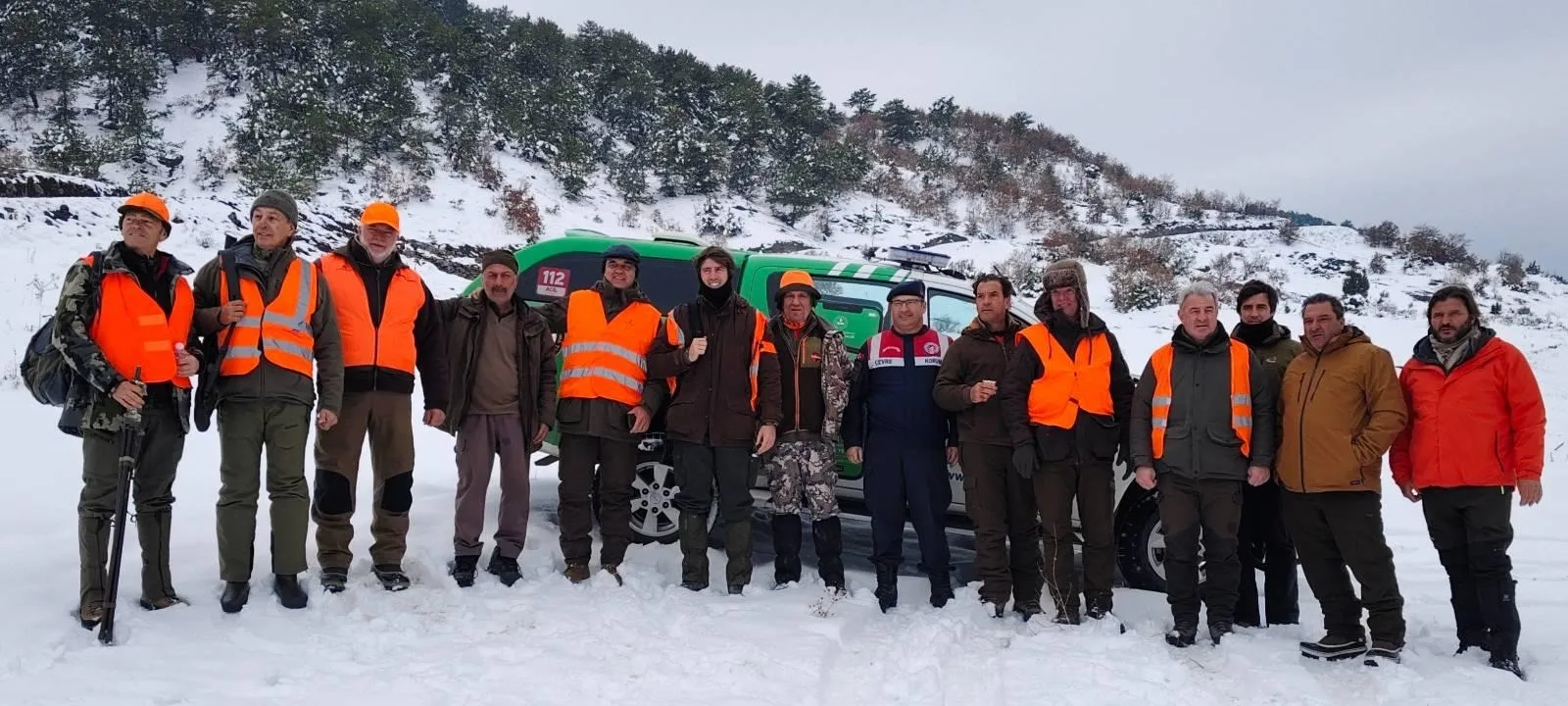 Yozgat İl Jandarma Komutanlığı, Kartal Devlet Avlağı'nda avlanan Polonya vatandaşı