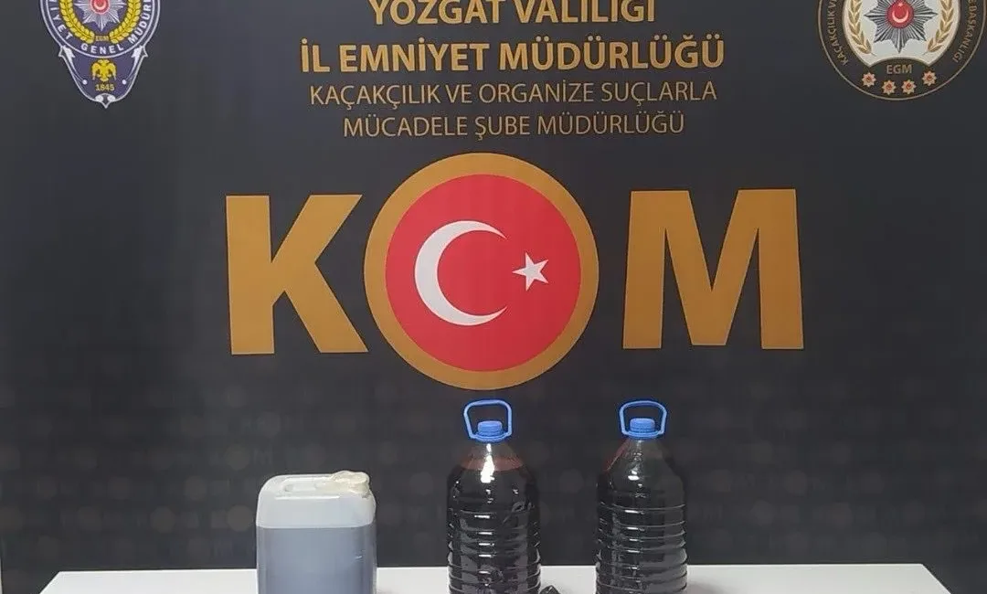 Yozgat KOM Şube Müdürlüğü, Türkiye genelinde eş zamanlı gerçekleştirilen alkollü