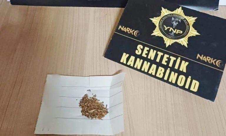 Yozgat İl Emniyet Müdürlüğü, Sorgun’da düzenlenen operasyonda uyuşturucu kullandığı değerlendirilen