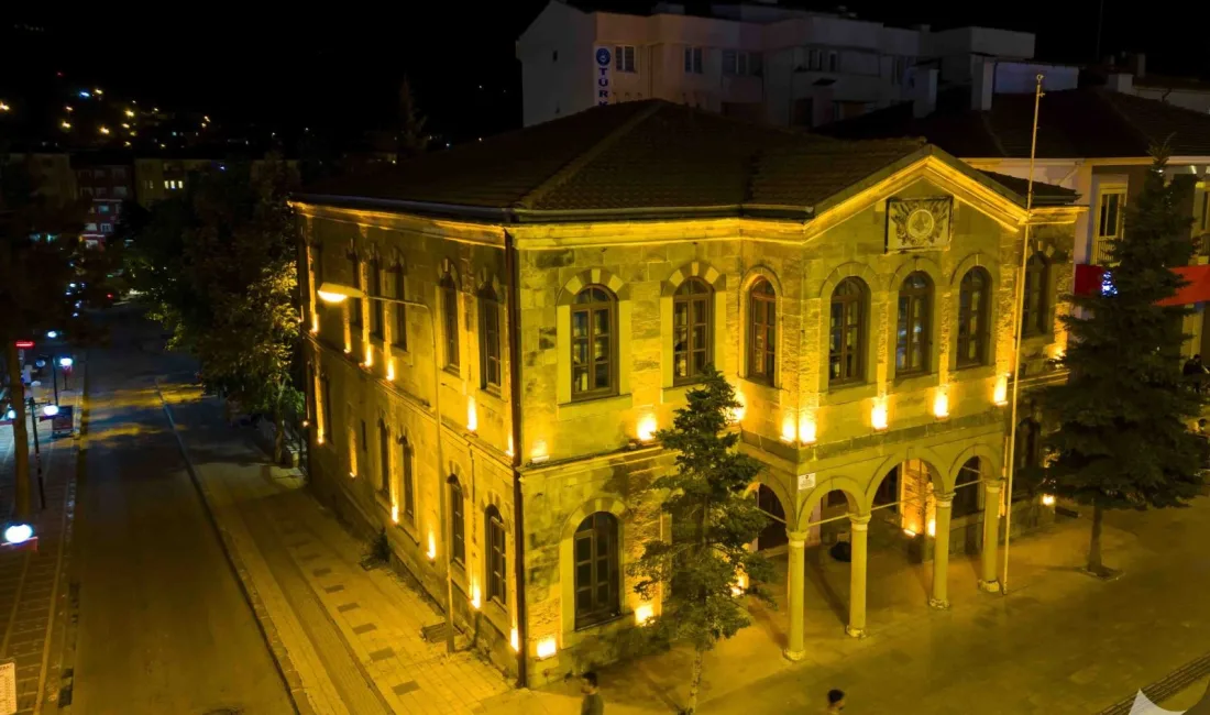 Yozgat’ın tarihi zenginliklerinden biri olan Askerlik Şubesi Binası, Osmanlı mimarisinin