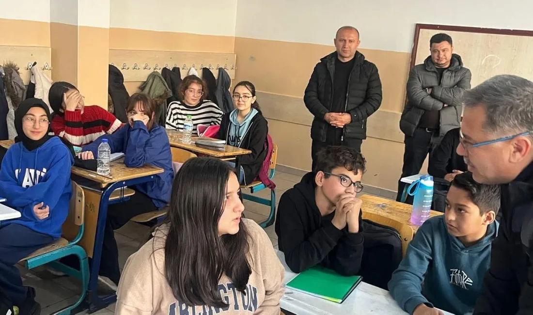 Yozgat İl Milli Eğitim Müdürü İsmail Altınkaynak ve Yerköy İlçe