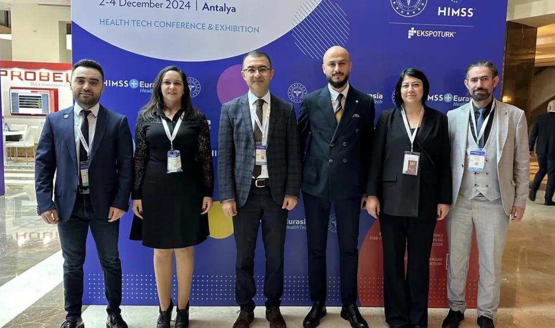 Yozgat Şehir Hastanesi HIMSS Ekibi, Antalya’da düzenlenen HIMSS Eurasia 2024