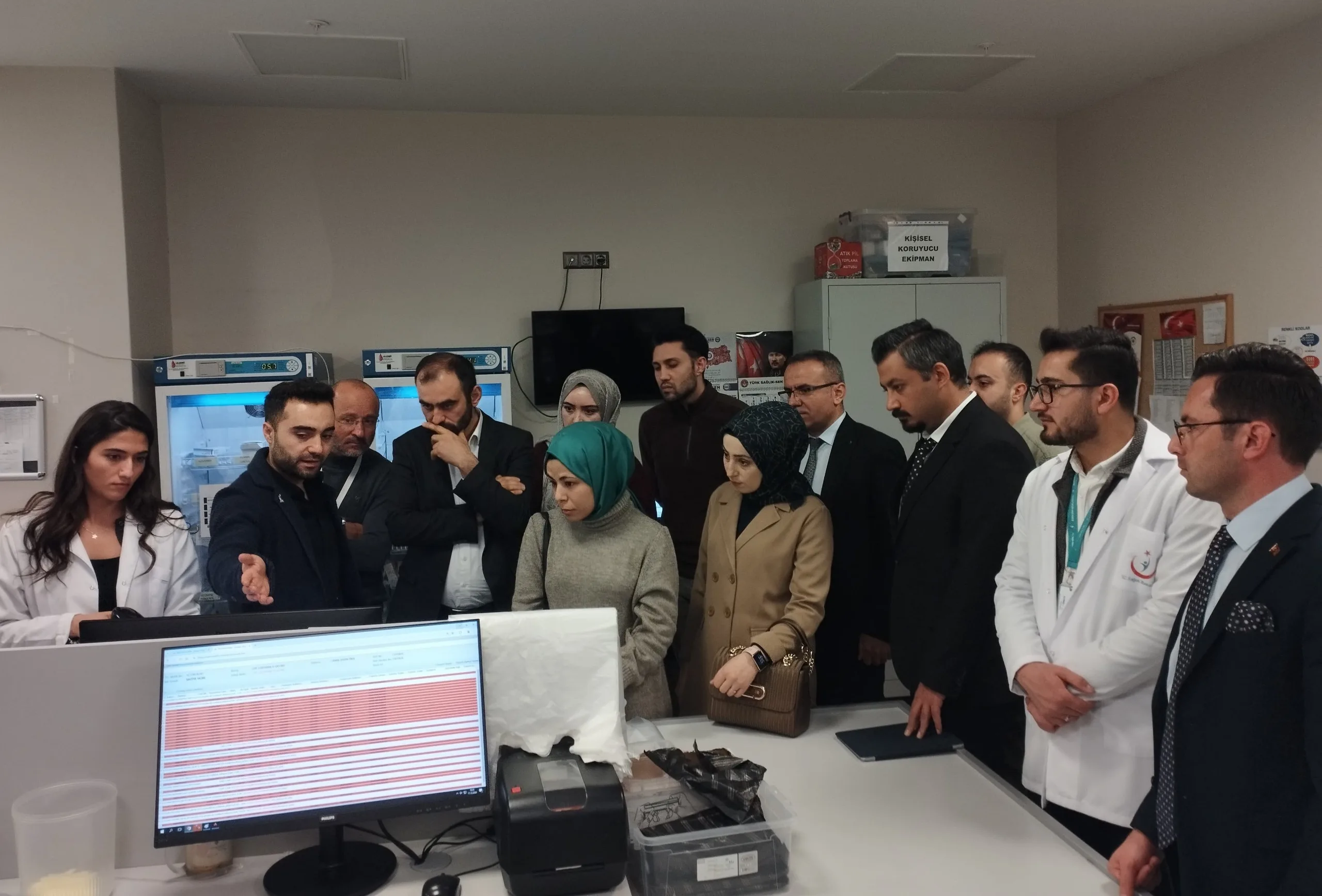 Sivas Yıldızeli Devlet Hastanesi yöneticileri, Yozgat Şehir Hastanesi'ni ziyaret ederek