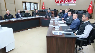Yozgat Valisi Mehmet Ali Özkan başkanlığında düzenlenen GAMER toplantısında, acil