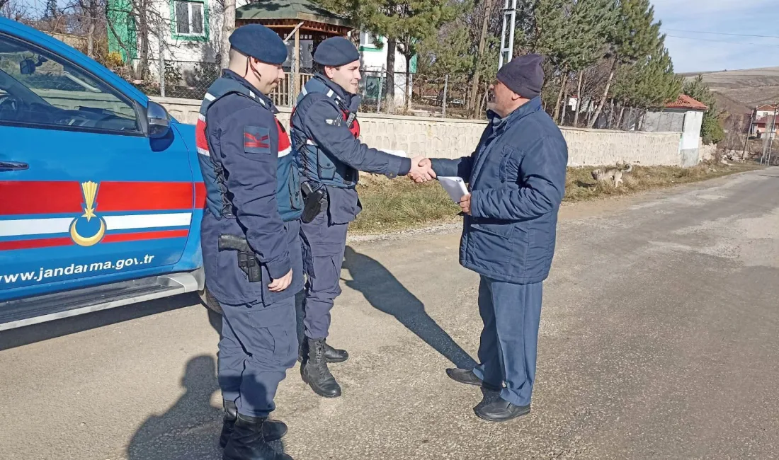Yozgat Merkez İlçe Jandarma Komutanlığı ekipleri, soba zehirlenmesi riskine karşı