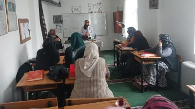 Yerköy İlçe Sağlık Müdürlüğü, 100. yıl Kuran Kursu'nda düzenlediği etkinlikte,