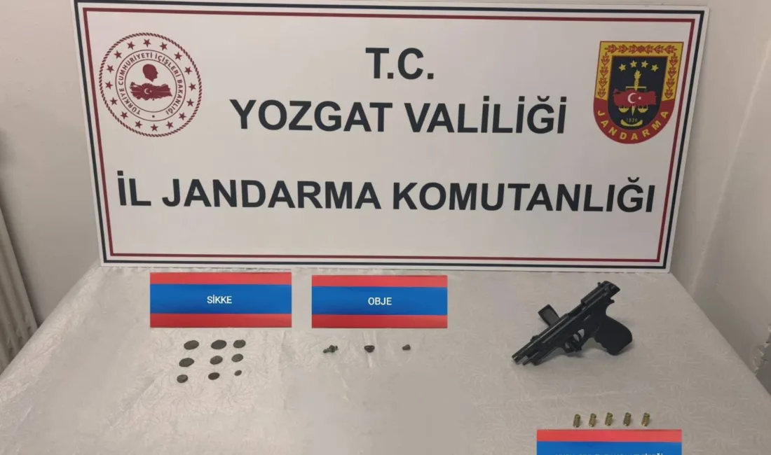 Saraykent'te gerçekleştirilen operasyonda, tarihi eser kaçakçılığına yönelik yapılan çalışmalar sonucu