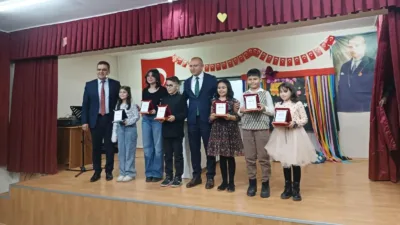 Yerköy İlçe Kaymakamı Muharrem Coşgun ve İlçe Milli Eğitim Müdürü