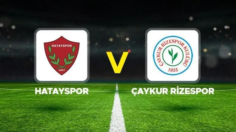 Süper Lig'de alt sıralardan kurtulmaya çalışan Hatayspor, 11. sıradaki Çaykur