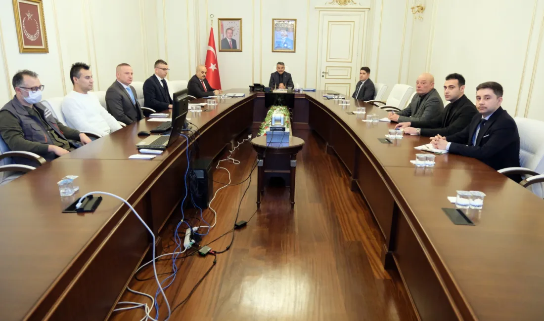 Yozgat’ta 2024 yılı 4. Dönem İl Koordinasyon Kurulu Toplantısı’nda, Valisi