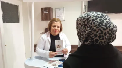 Yerköy İlçe Sağlık Müdürlüğü personeli Hülya Coşkundere, 4 Nolu Aile