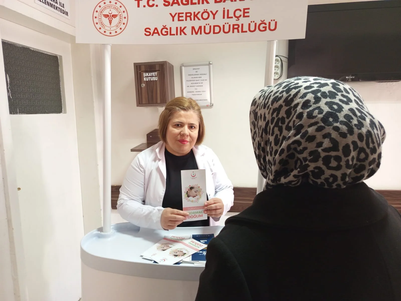 Yerköy İlçe Sağlık Müdürlüğü personeli Hülya Coşkundere, 4 Nolu Aile