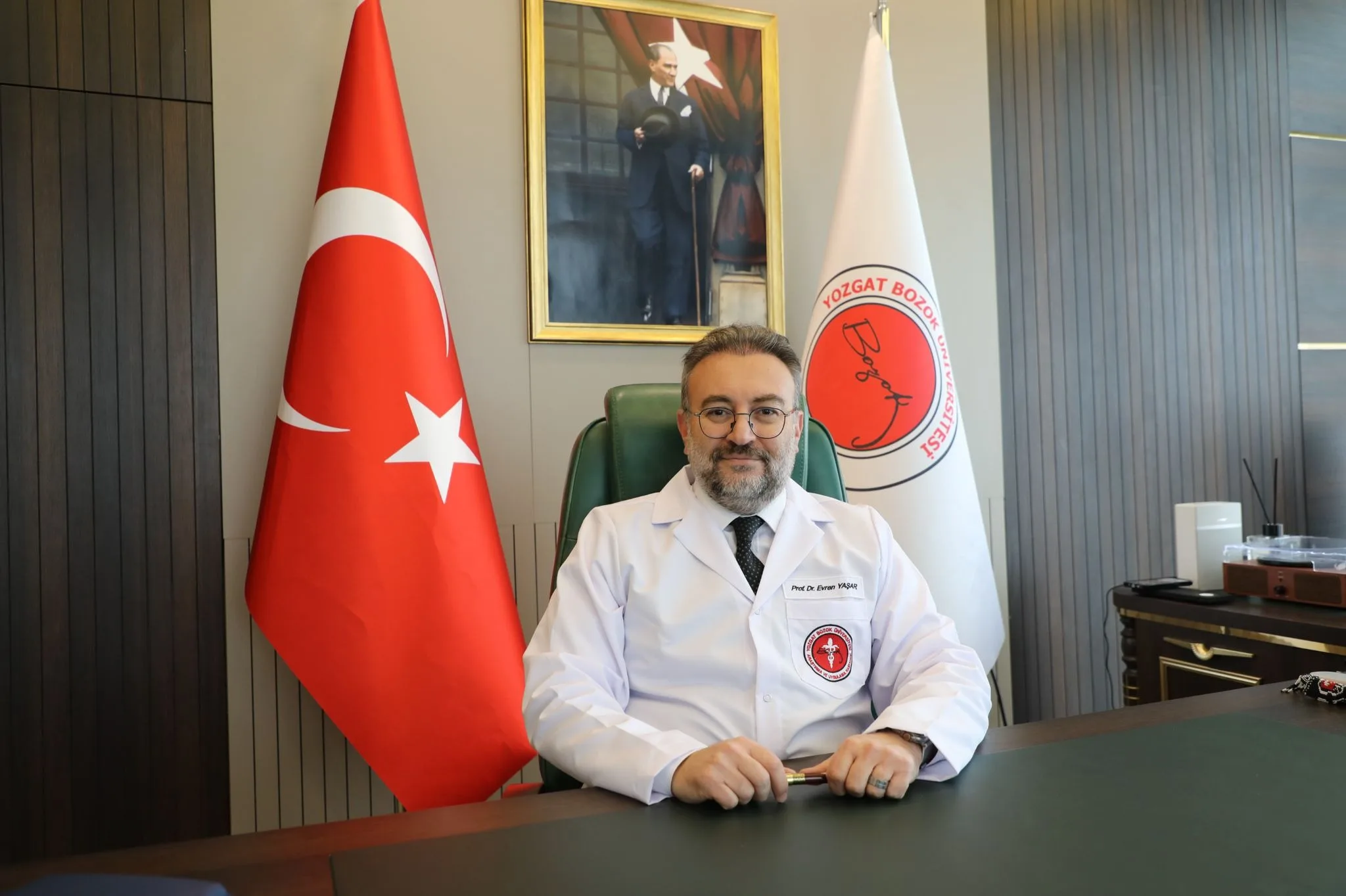 Yozgat Bozok Üniversitesi Rektörü Prof. Dr. Evren Yaşar, sınav stresinin
