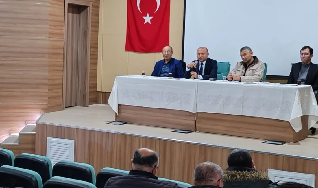 Yerköy İlçe Milli Eğitim Müdürü Necmettin Sağlam Başkanlığında I. Dönem