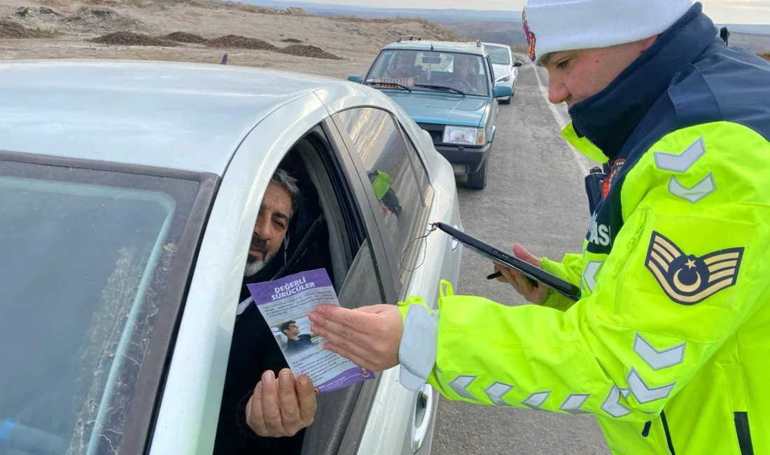 Yozgat İl Jandarma Komutanlığı, Şegaatli İl Yolu üzerinde yaptığı trafik
