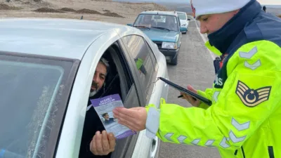 Yozgat İl Jandarma Komutanlığı, Şegaatli İl Yolu üzerinde yaptığı trafik