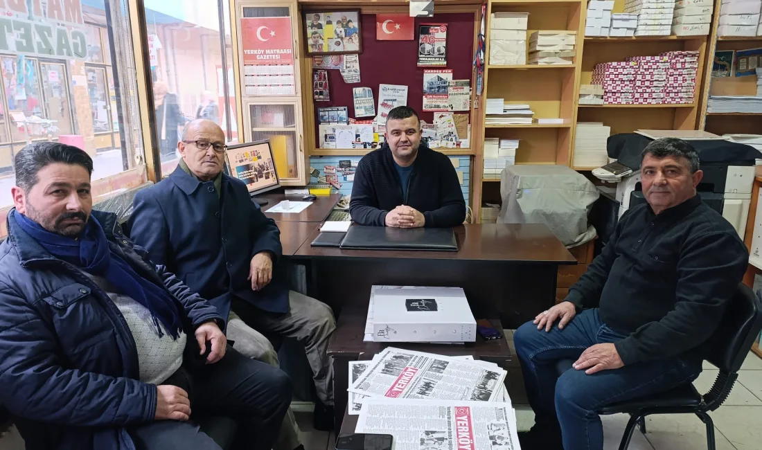 Yerköy Gazetemiz, Çalışan Gazeteciler Günü’nde AK Parti Yerköy İlçe Teşkilatını