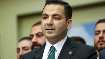 Cumhuriyet Halk Partisi (CHP) Gençlik Kolları Genel Başkanı Cem Aydın,