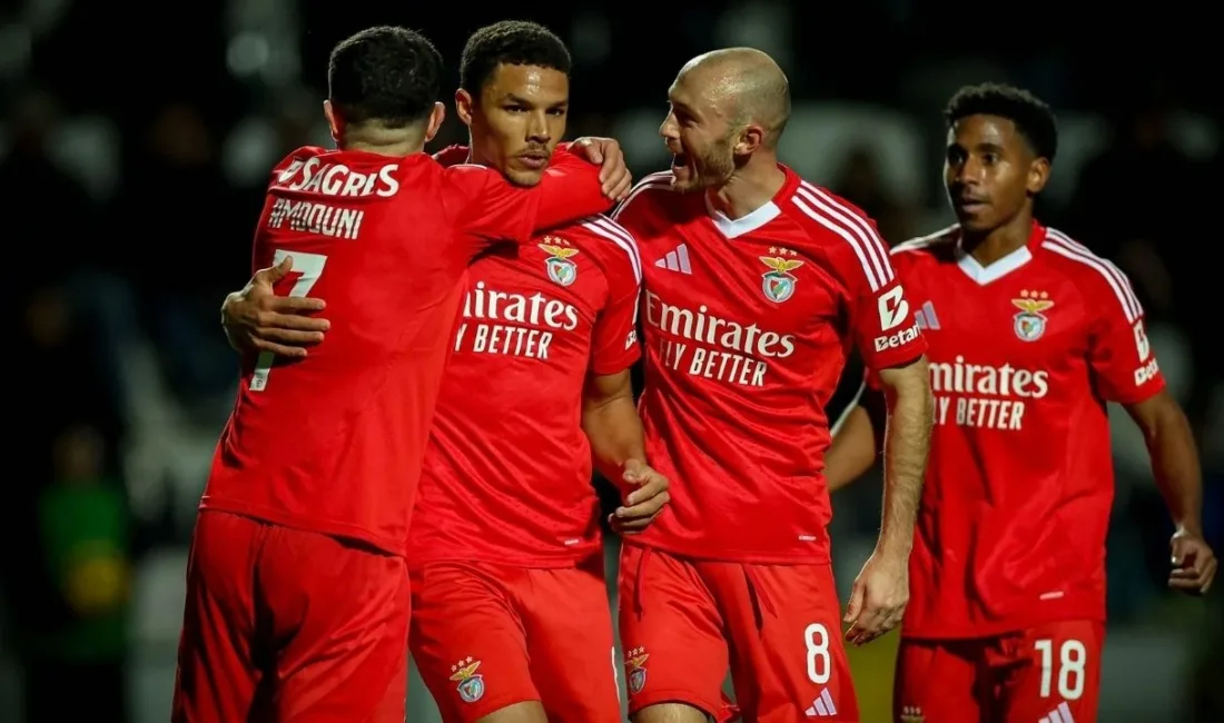 Benfica, Portekiz Kupası Son 16 Turu'nda Farense'yi 3-1 mağlup ederek