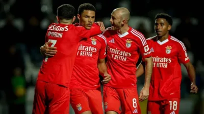 Benfica, Portekiz Kupası Son 16 Turu'nda Farense'yi 3-1 mağlup ederek