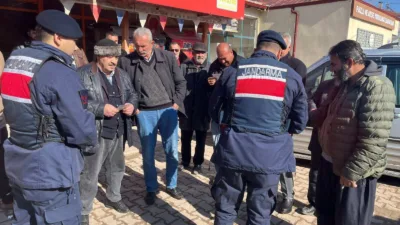 Yozgat İl Jandarma Komutanlığı, Boğazlıyan'da vatandaşları hırsızlıklara karşı uyarmak amacıyla