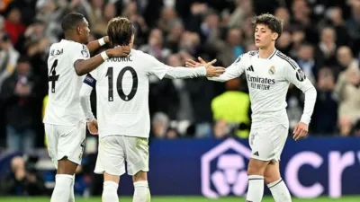 UEFA Şampiyonlar Ligi'nin 7. haftasında Real Madrid, Santiago Bernabeu'da Avusturya