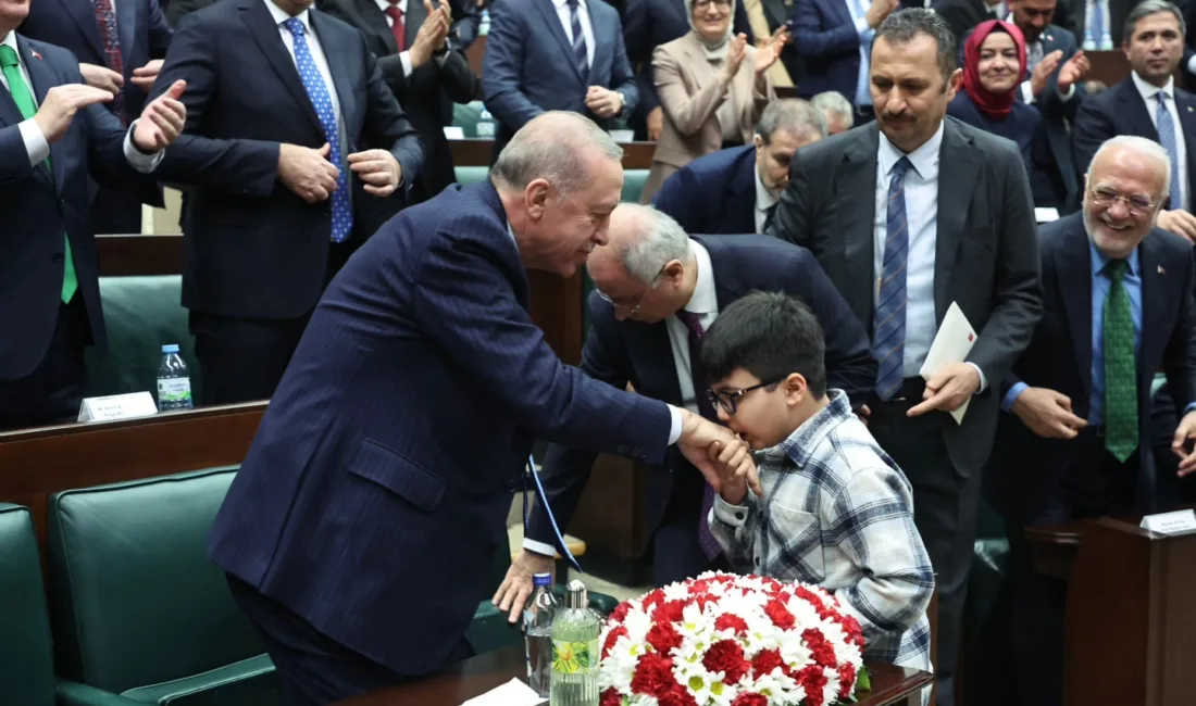 Yerköylü Ümit Efe Soldamlı, TBMM'deki AK Parti Grup Toplantısı'nda Cumhurbaşkanı