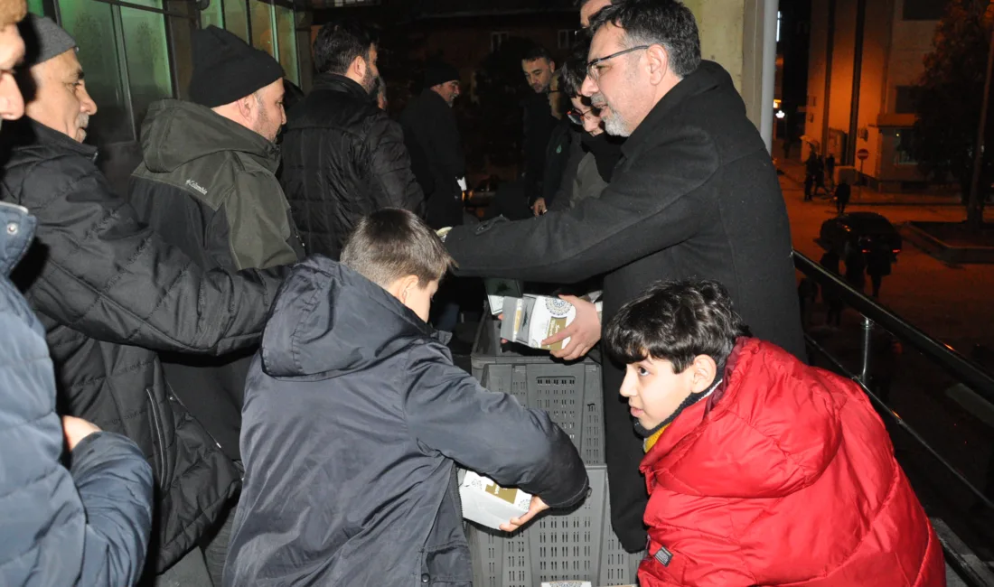 Yerköy Belediye Başkanı Av. Fatih Arslan, Miraç Kandili vesilesiyle Molla