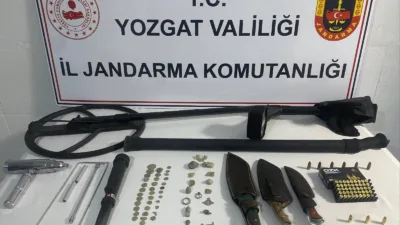 Yerköy ilçemizde yapılan başarılı operasyonla define aramak amacıyla bir köye